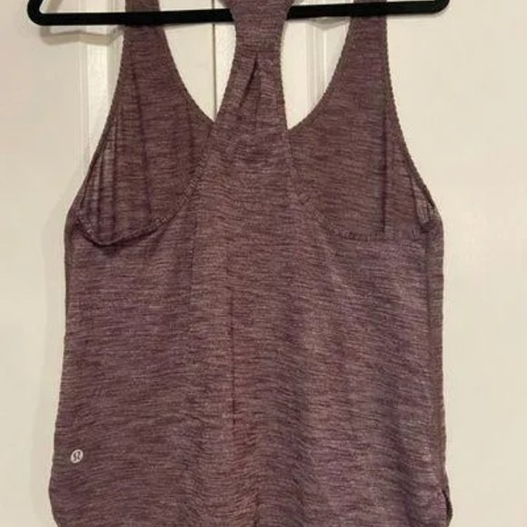 Lululemon 105 F Singlet Tank - Heathered Rust Berry - 6 - Picture 6 of 9